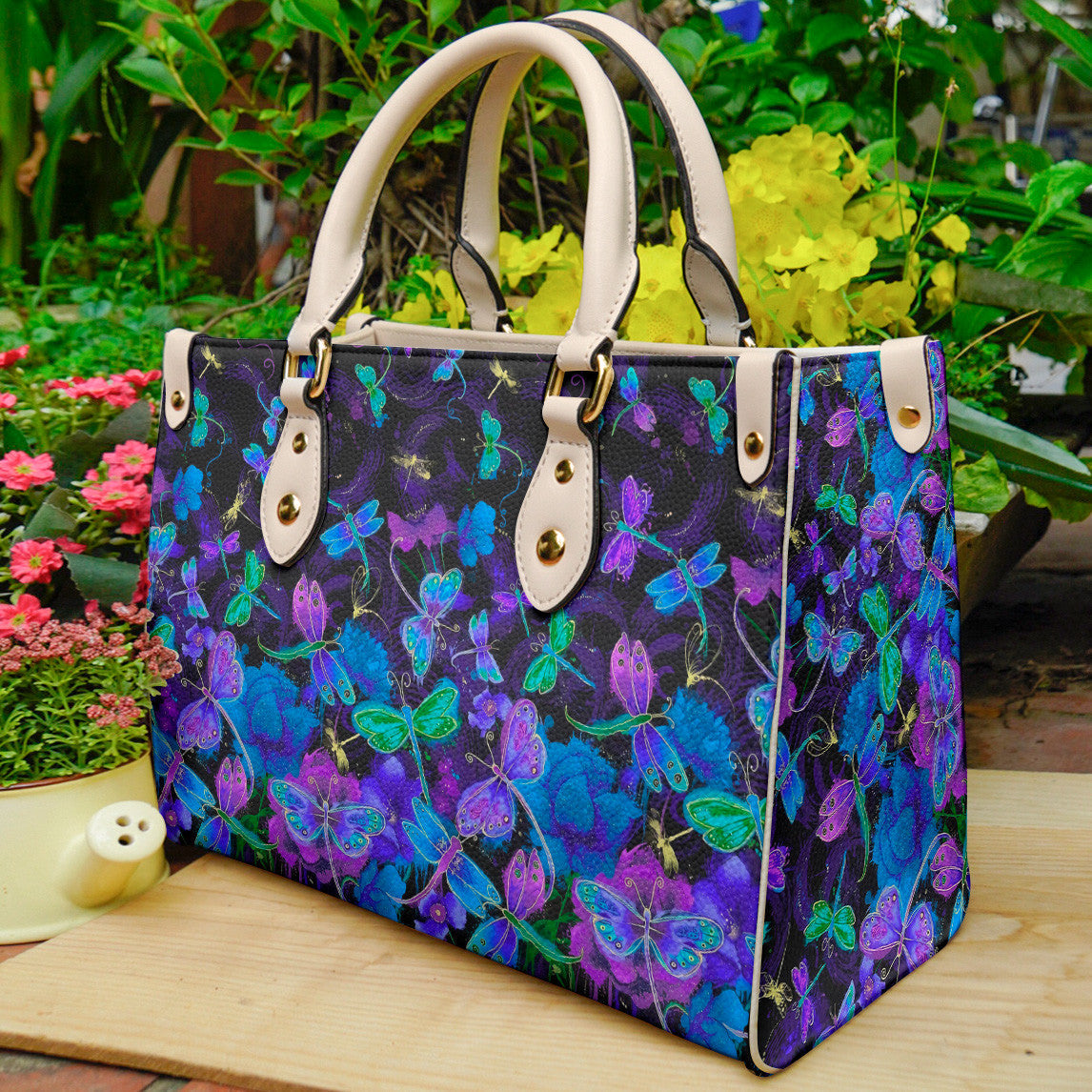 Leather Bag Dragonfly Leather Bag Gorgeous Dragonfly