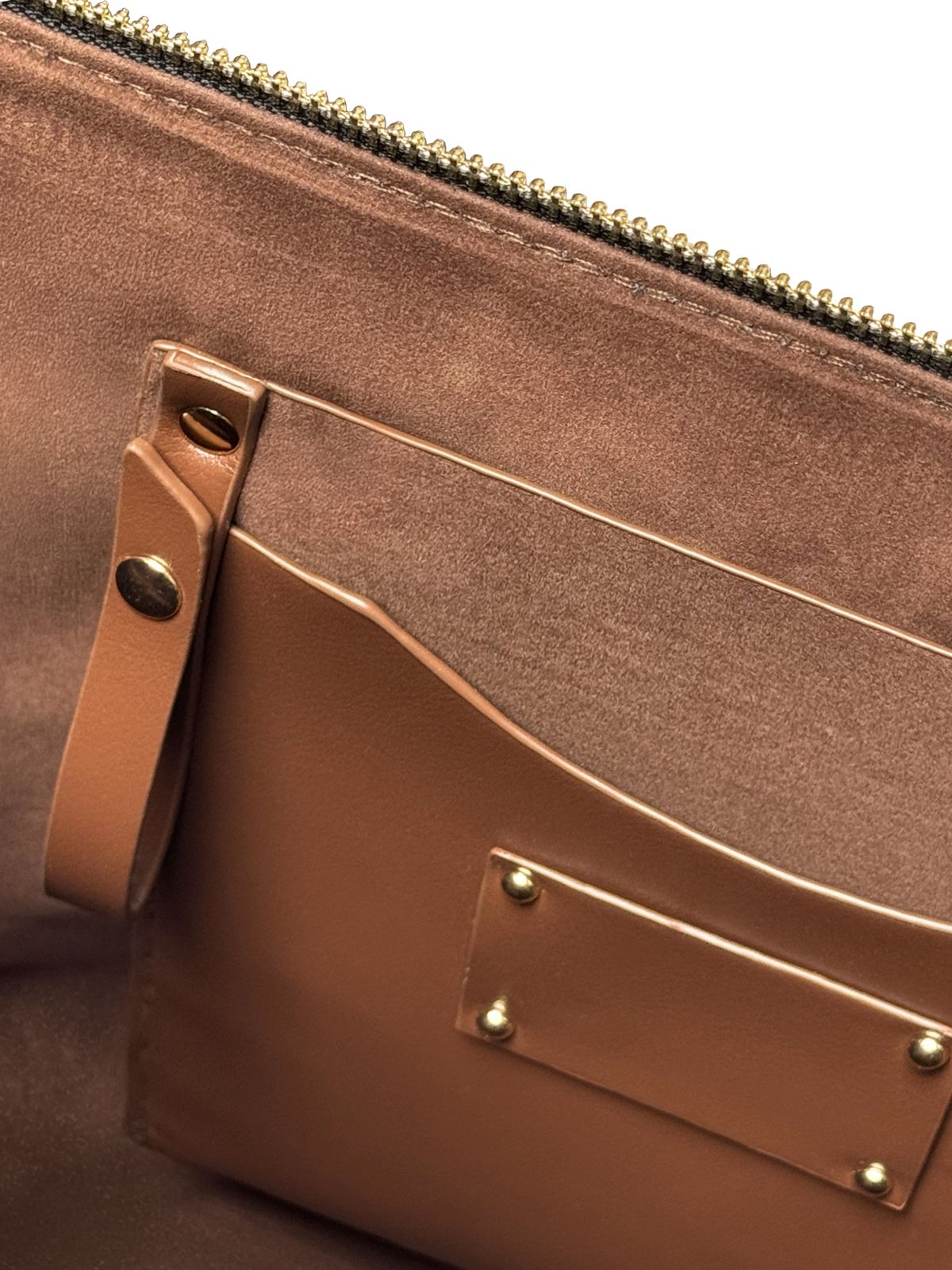 "Imani" Blue Orchid Leather Tote Bag