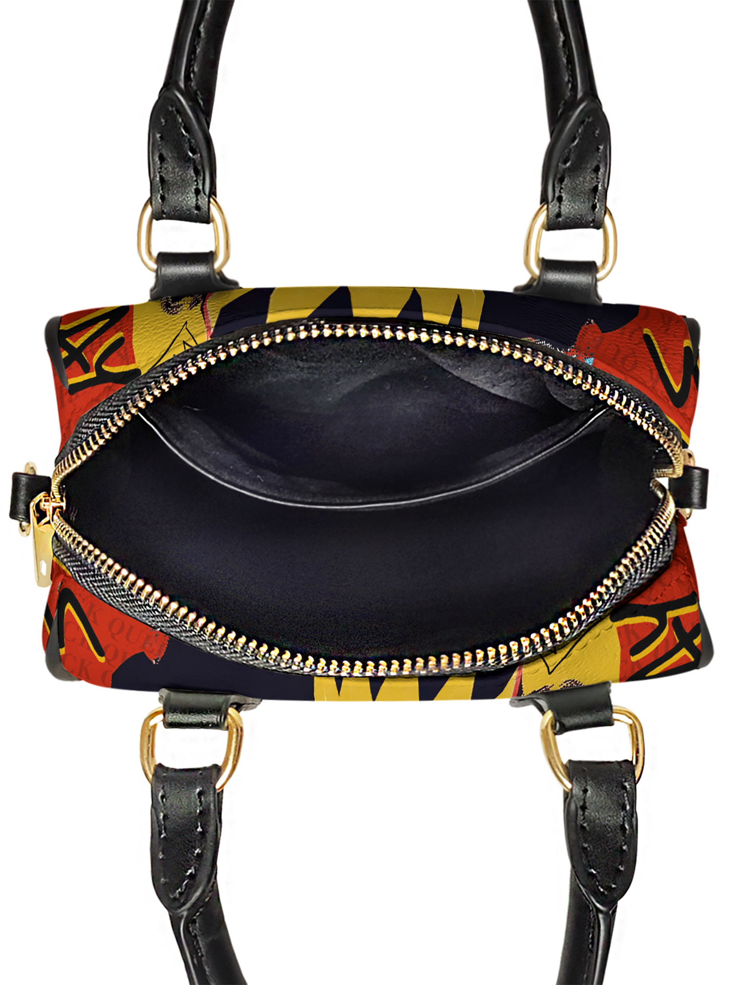 "Aina" Flame Red Mini Satchel