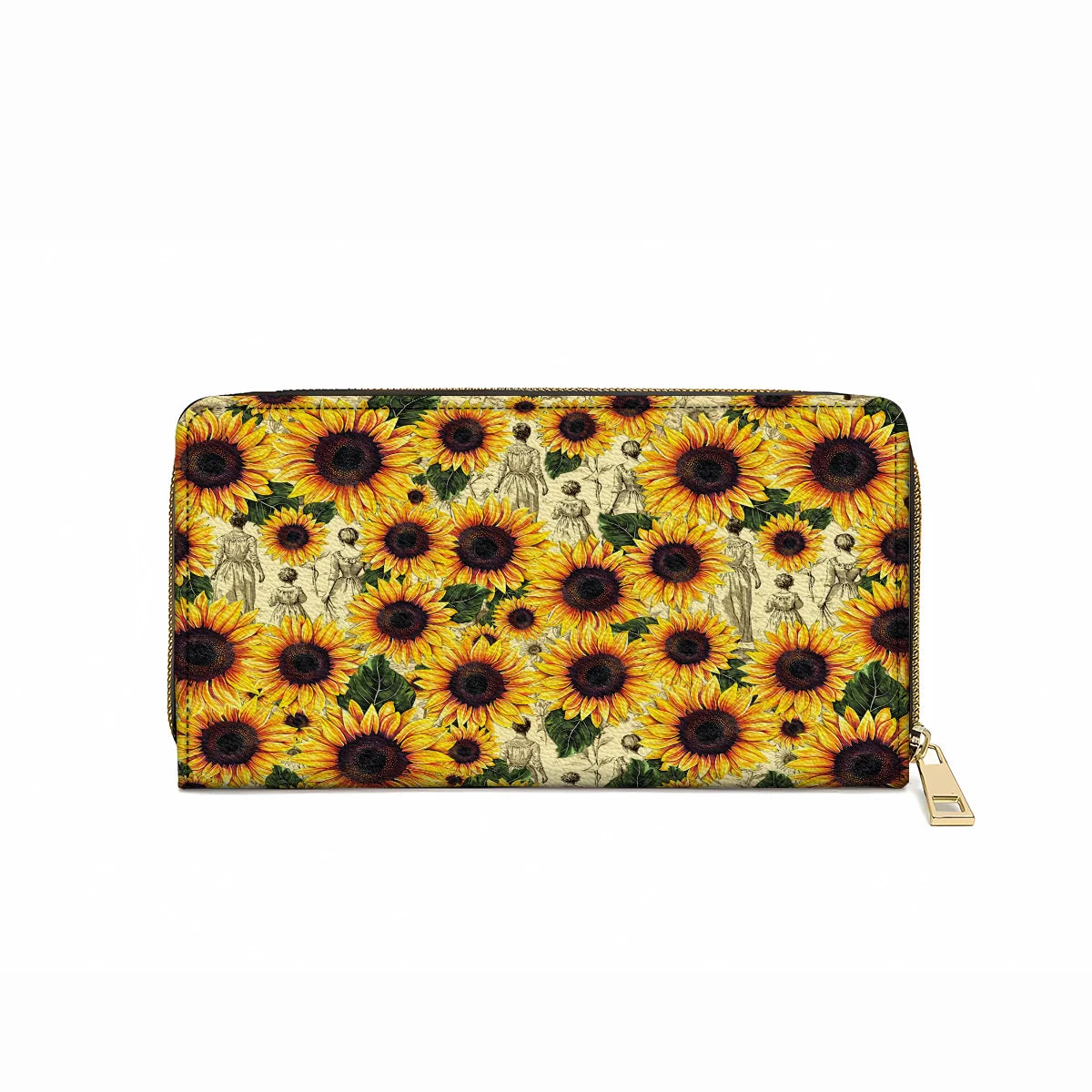  Leather Clutch Purse Sunflower Legacy - Grandma, Mom & Daughter Edition