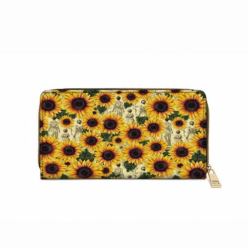  Leather Clutch Purse Sunflower Legacy - Grandma, Mom & Daughter Edition