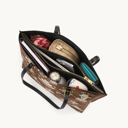  Cowboy Heritage Leather Tote Bag