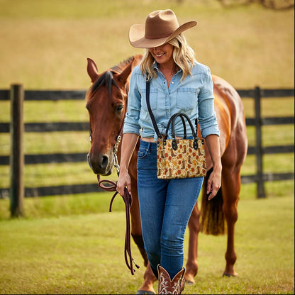  Blossom Boots Leather Bag