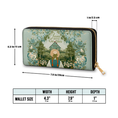  Leather Clutch Purse With Wristlet Strap Handle Anne?s Classic Cottage