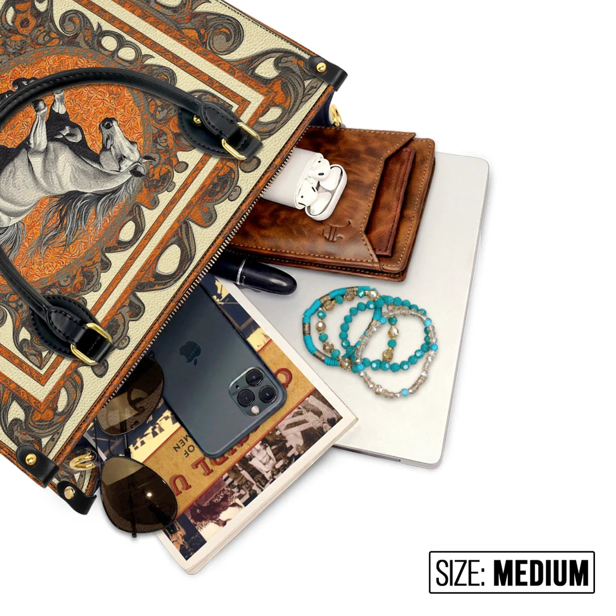  Amber Gallop Leather Bag