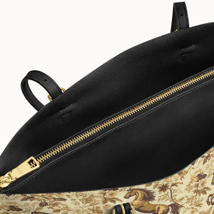  Bronze Meadow Leather Tote Bag