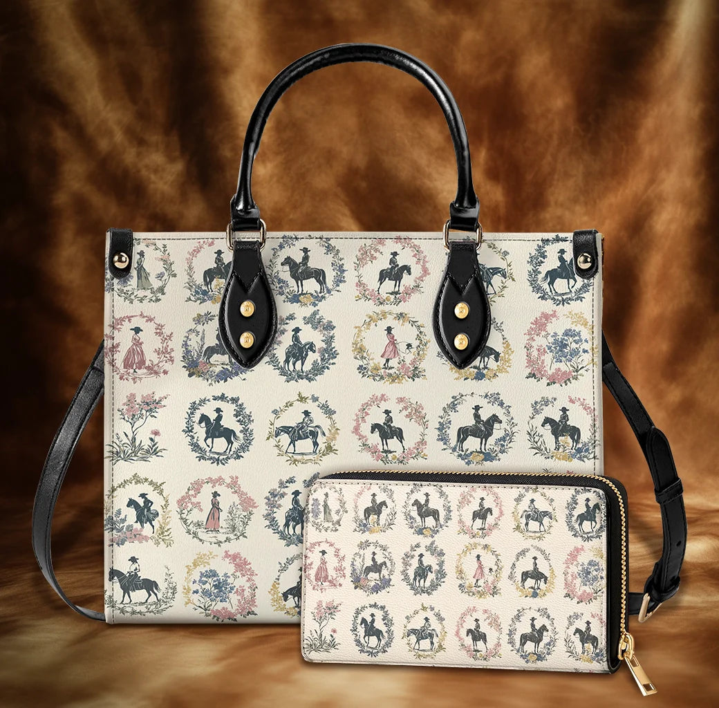  Echoes of Courtship Leather Bag