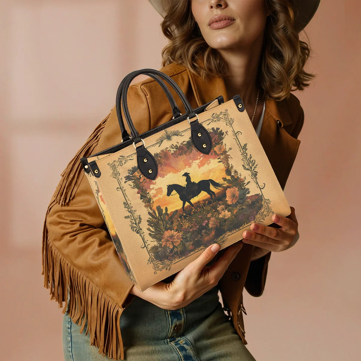  Desert Bloom Ride Leather Bag