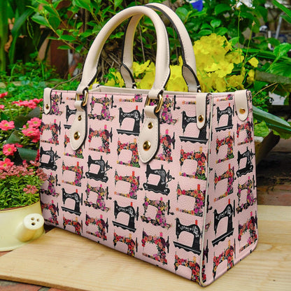  Leather Bag Sewing Leather Bag Floral Sewing Machine