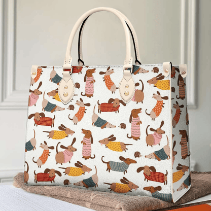  Leather Bag Dachshund Bag Traditional Cute