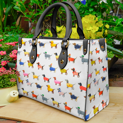  Leather Bag Dachshund Bag Traditional Cute 2