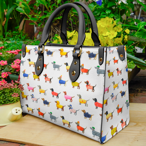  Leather Bag Dachshund Bag Traditional Cute 2