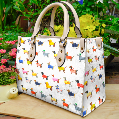  Leather Bag Dachshund Bag Traditional Cute 2