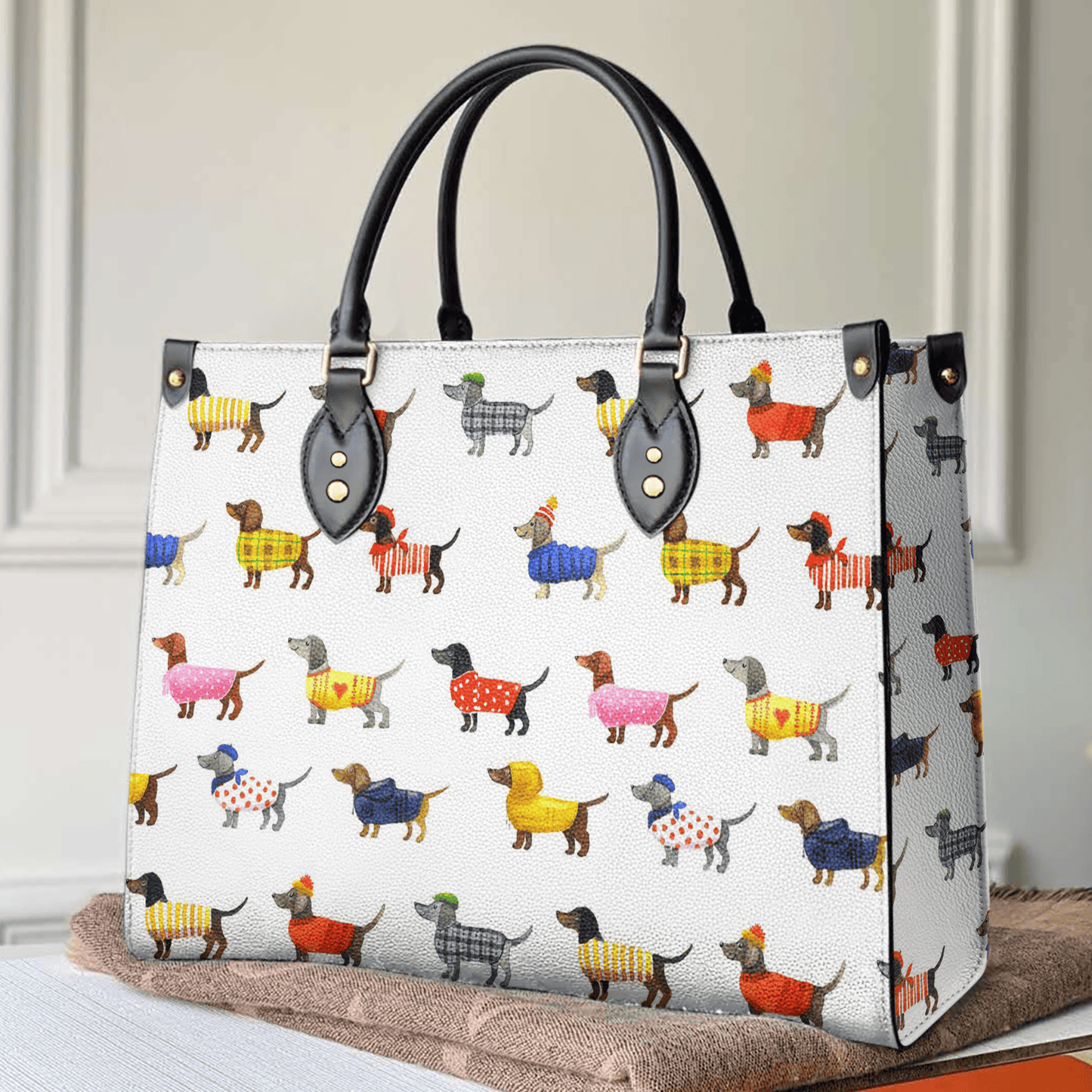 Leather Bag Dachshund Bag Traditional Cute 2