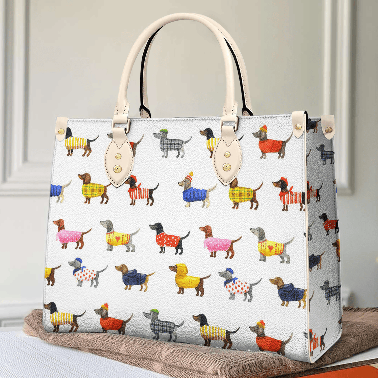  Leather Bag Dachshund Bag Traditional Cute 2