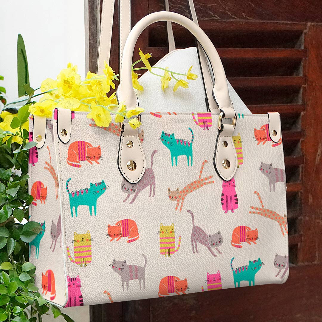  Leather Bag Cat Leather Bag Lovely Cats