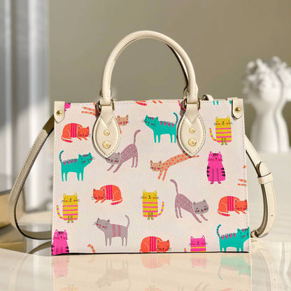  Leather Bag Cat Leather Bag Lovely Cats