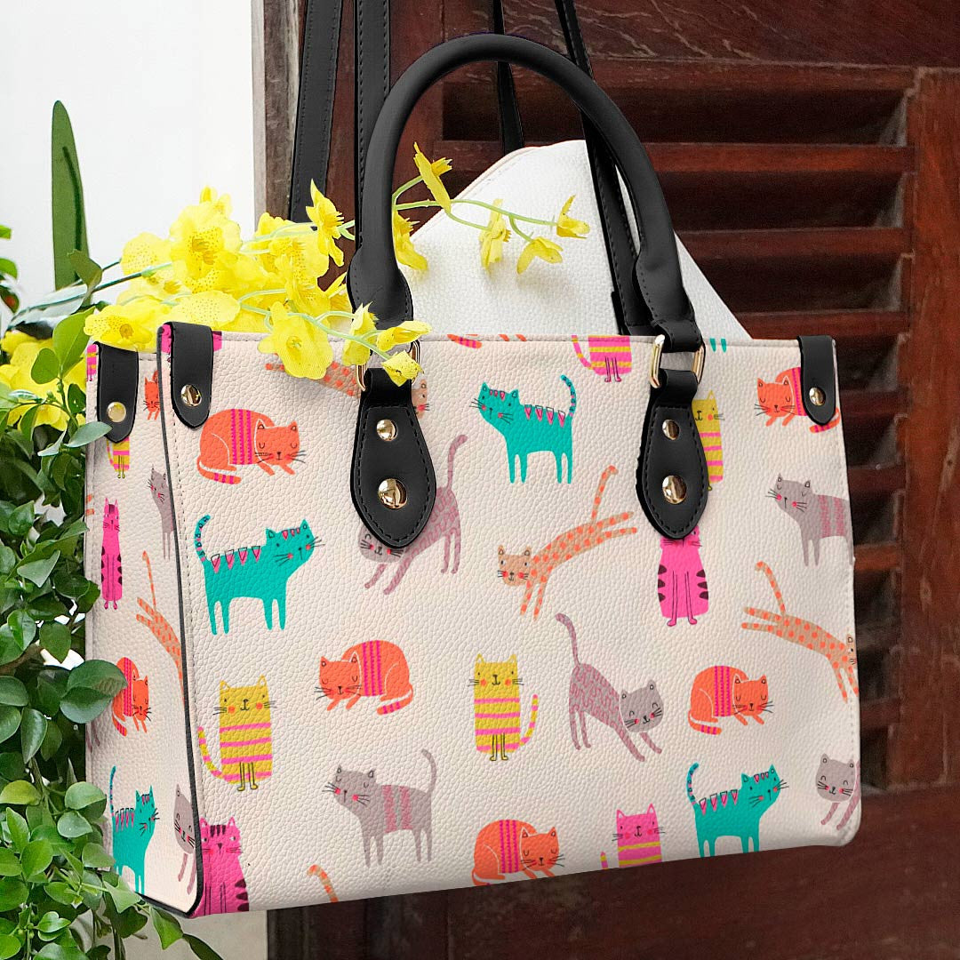  Leather Bag Cat Leather Bag Lovely Cats