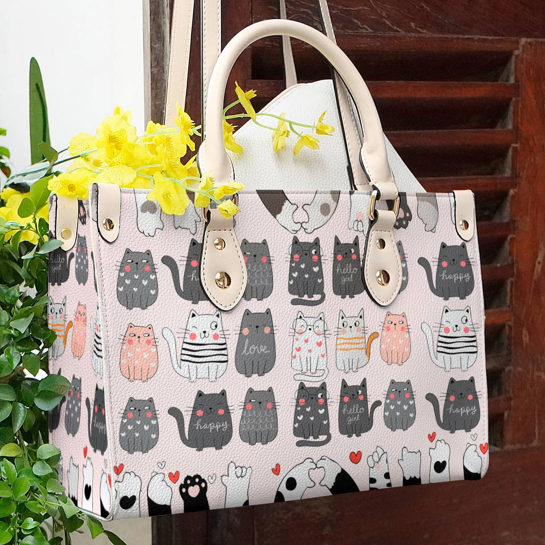  Leather Bag Cat Leather Bag Cute Cats