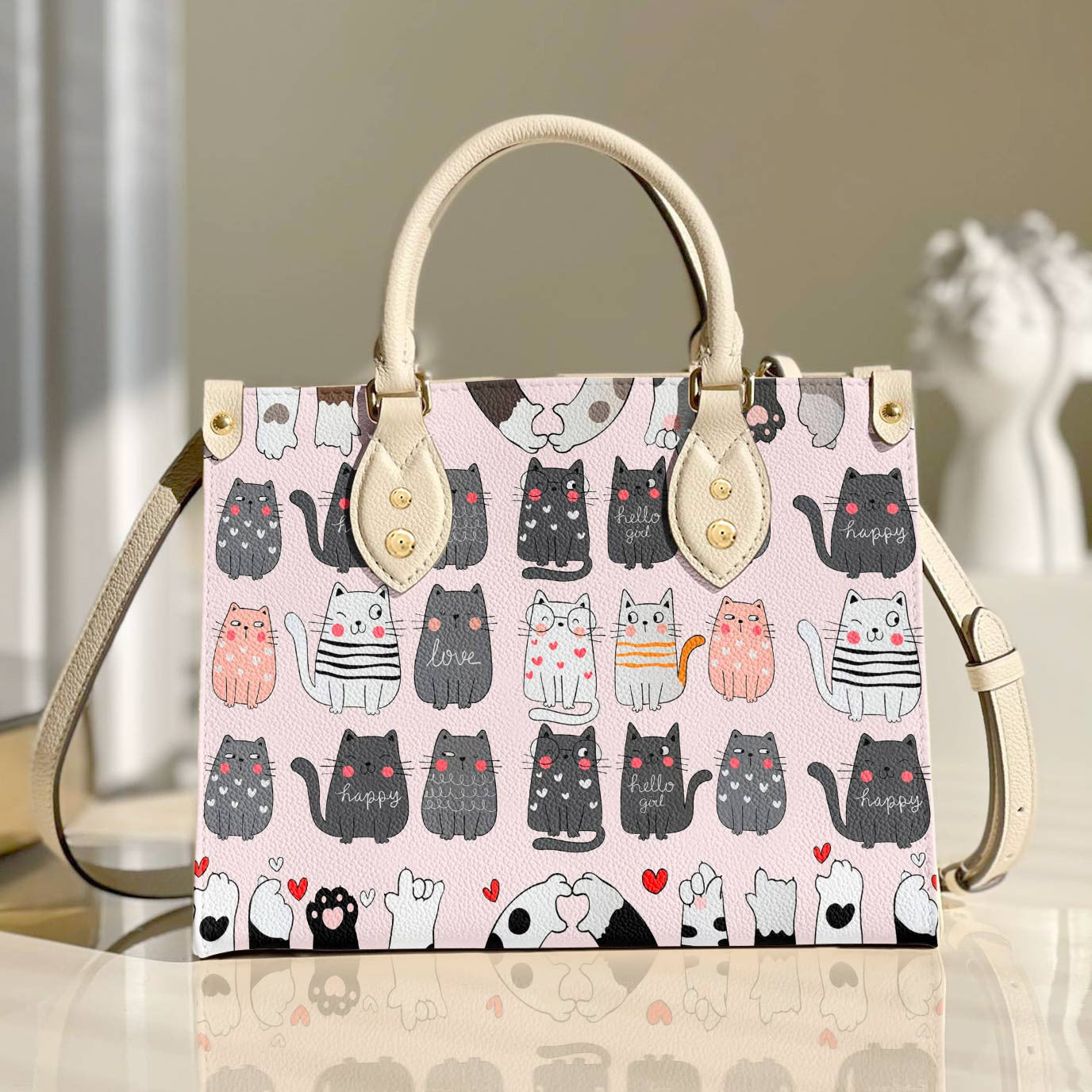  Leather Bag Cat Leather Bag Cute Cats