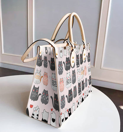  Leather Bag Cat Leather Bag Cute Cats
