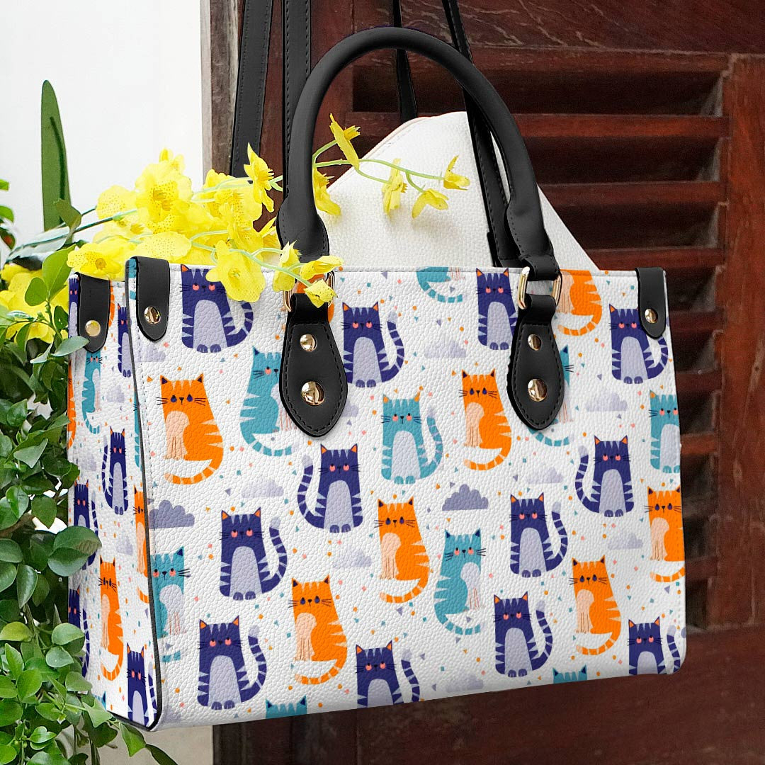  Leather Bag Cat Leather Bag Adorable Cats