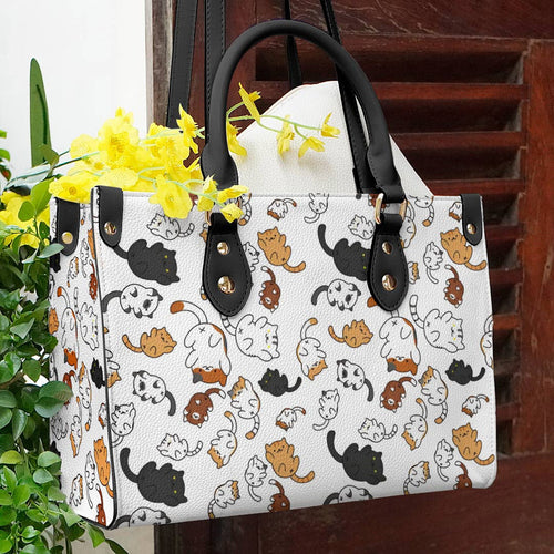  Leather Bag Cat Leather Bag Naughty Cats