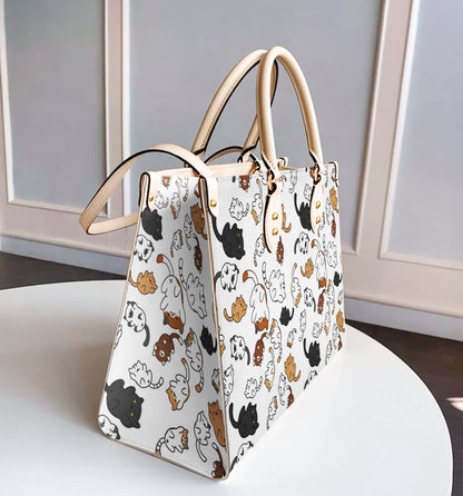  Leather Bag Cat Leather Bag Naughty Cats