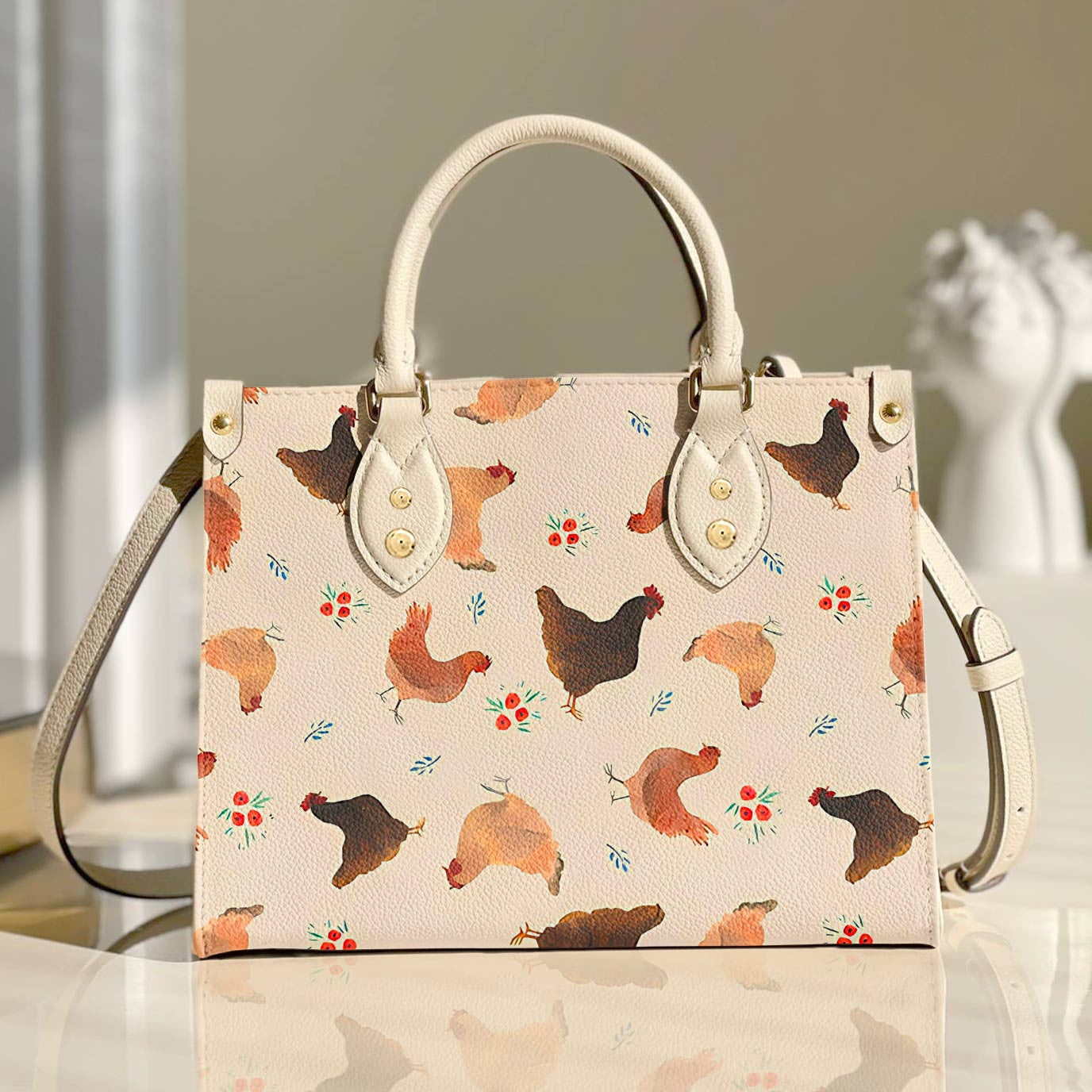  Leather Bag Chicken Leather Bag Lovely Chickens