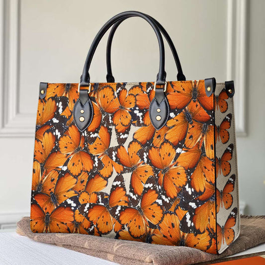  Leather Bag Butterfly Leather Bag Graceful Butterfly