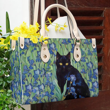 Leather Bag Cat Bag Traditional Cat with Flower