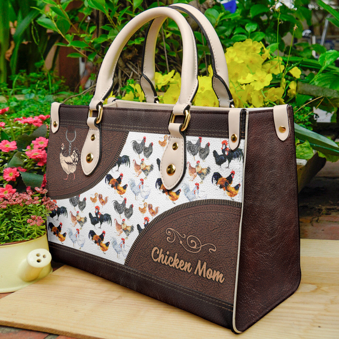  Leather Bag Chicken Leather Bag Chicken Mom