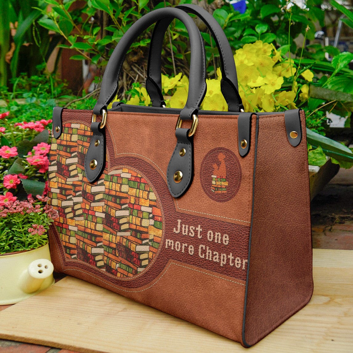  Leather Bag Reading Leather Bag Just One More Chapter