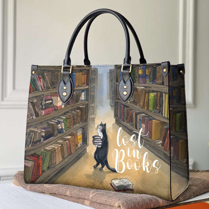  Leather Bag Reading Leather Bag Lost in books
