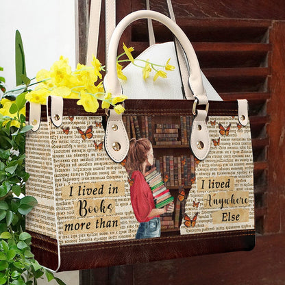  Leather Bag Reading Leather Bag Lived in books