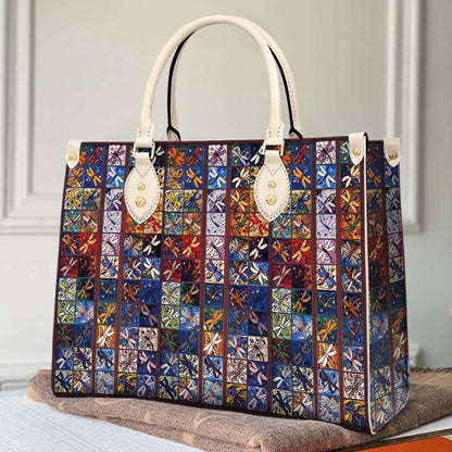  Leather Bag Dragonfly Leather Bag Dragonfly Quilt