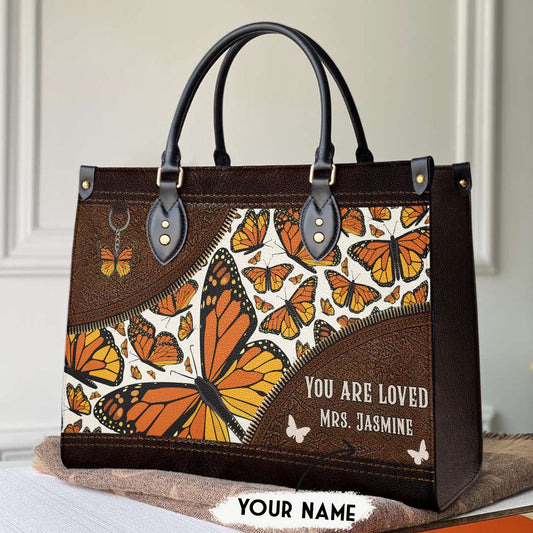  Leather Bag Butterfly Personalize Leather Bag You Are Loved