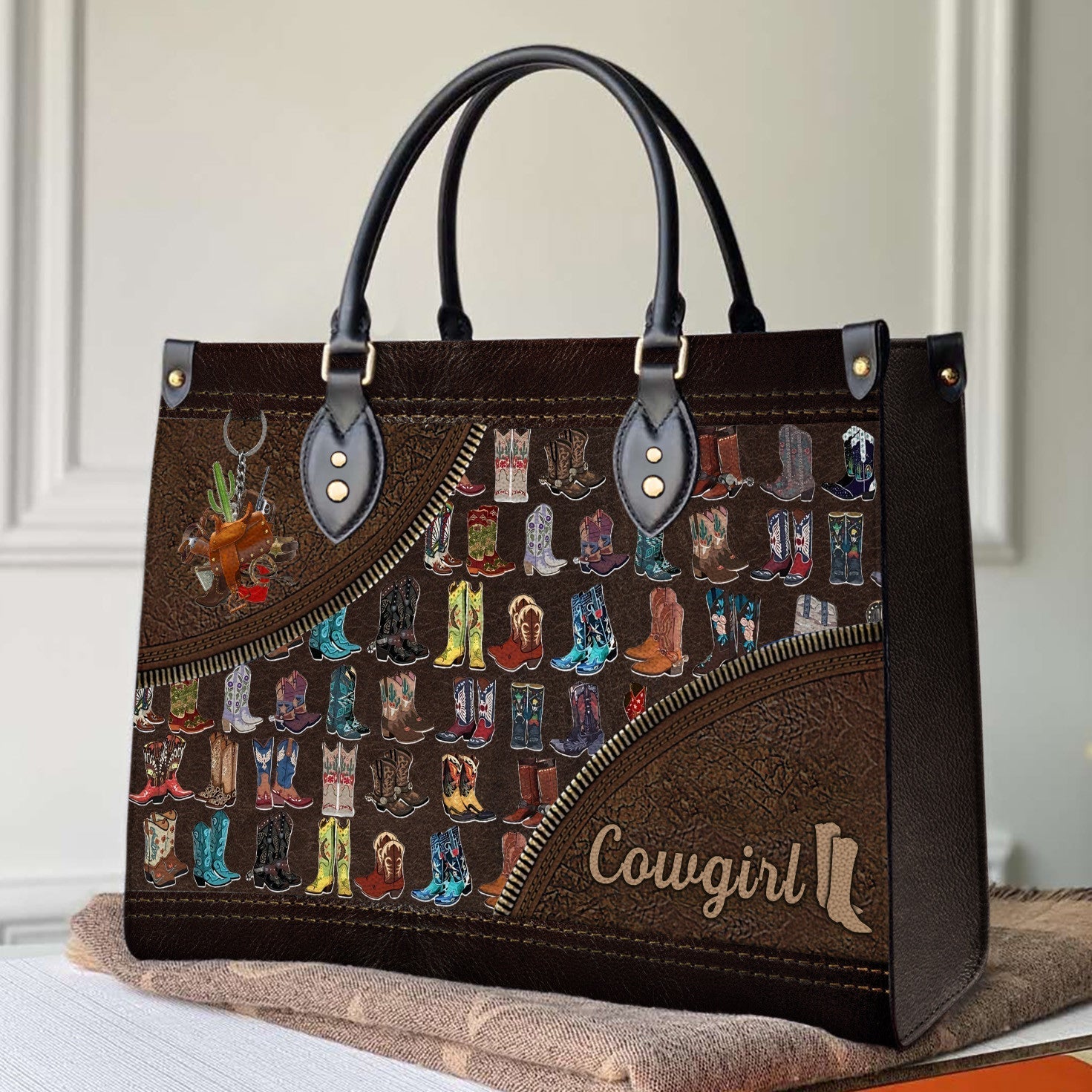  Leather Bag Cowgirl Collection Boot