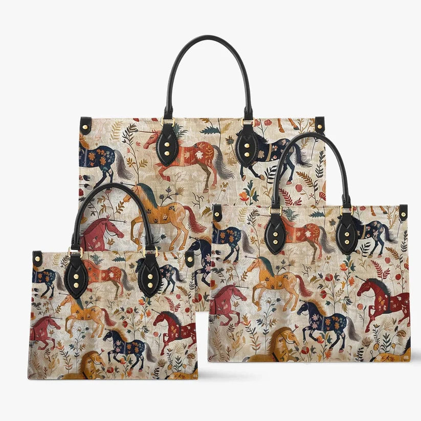 Wild Horse Gallop Leather Bag