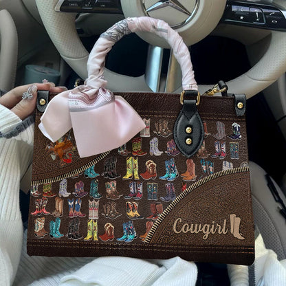  Leather Bag Cowgirl Collection Boot