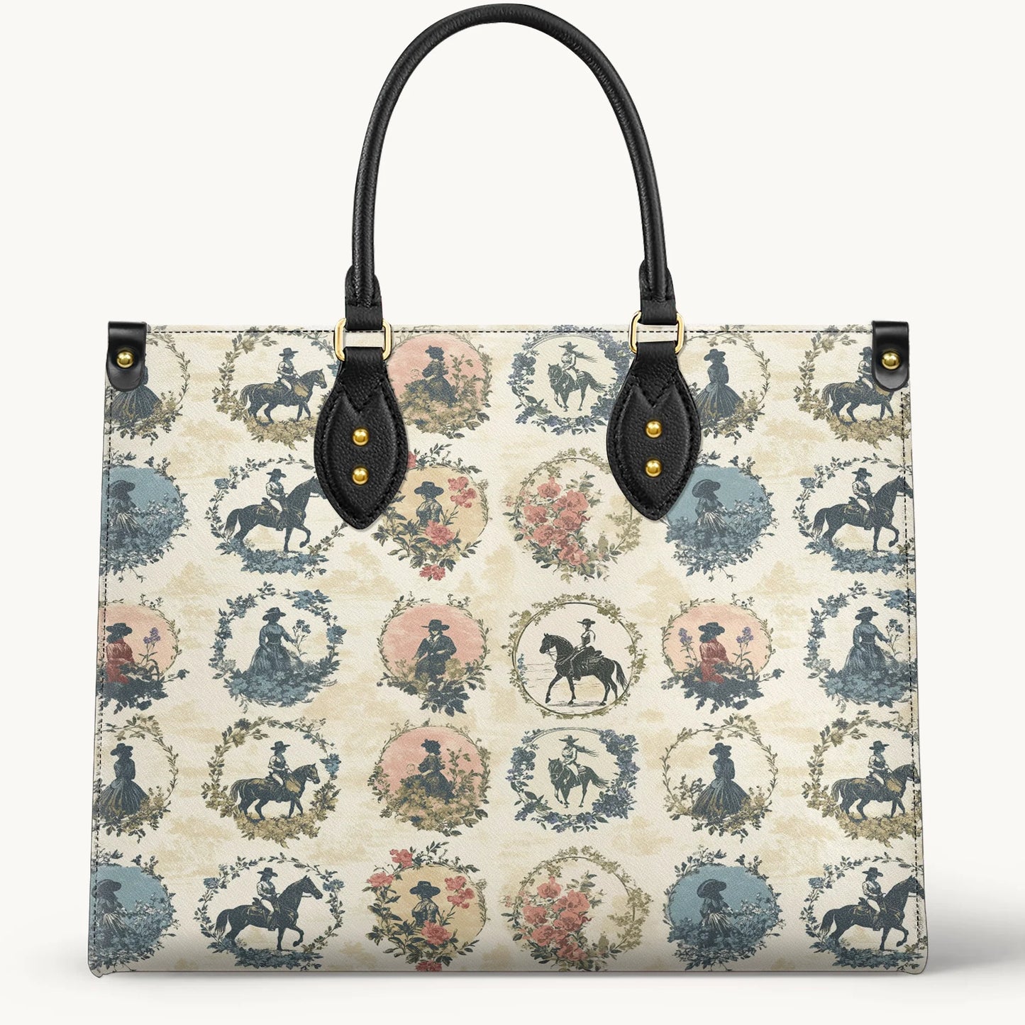  Echoes of Courtship Leather Bag