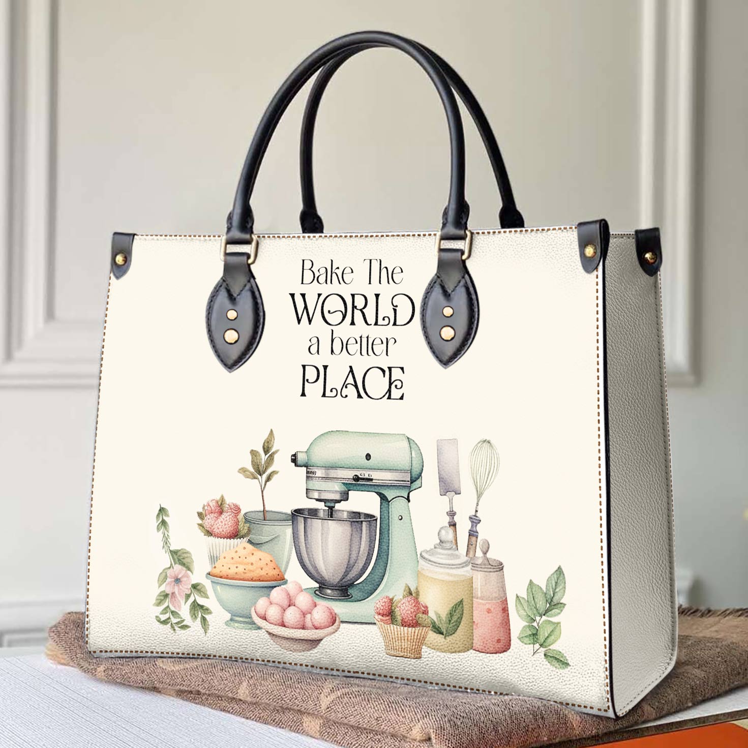  Leather Bag Bake the world