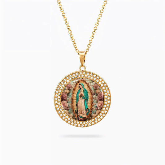  Necklace Our Lady of Guadalupe