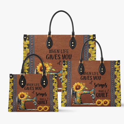  Leather Bag Quilting Make A Quilt