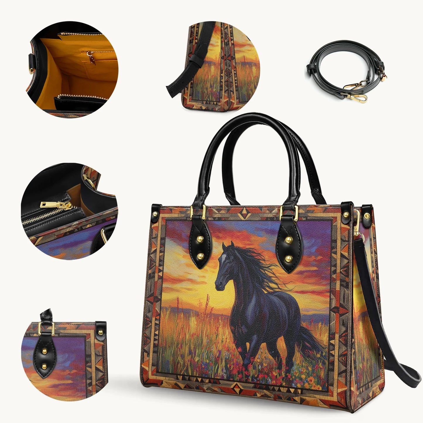  Wildfire Run Leather Bag