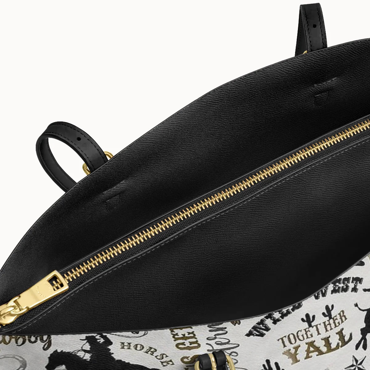  Rodeo Spirit Leather Tote Bag