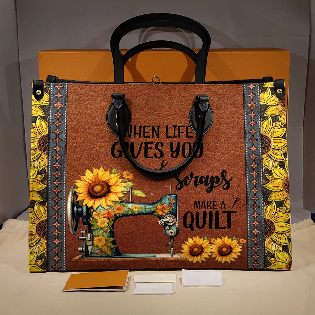  Leather Bag Quilting Make A Quilt