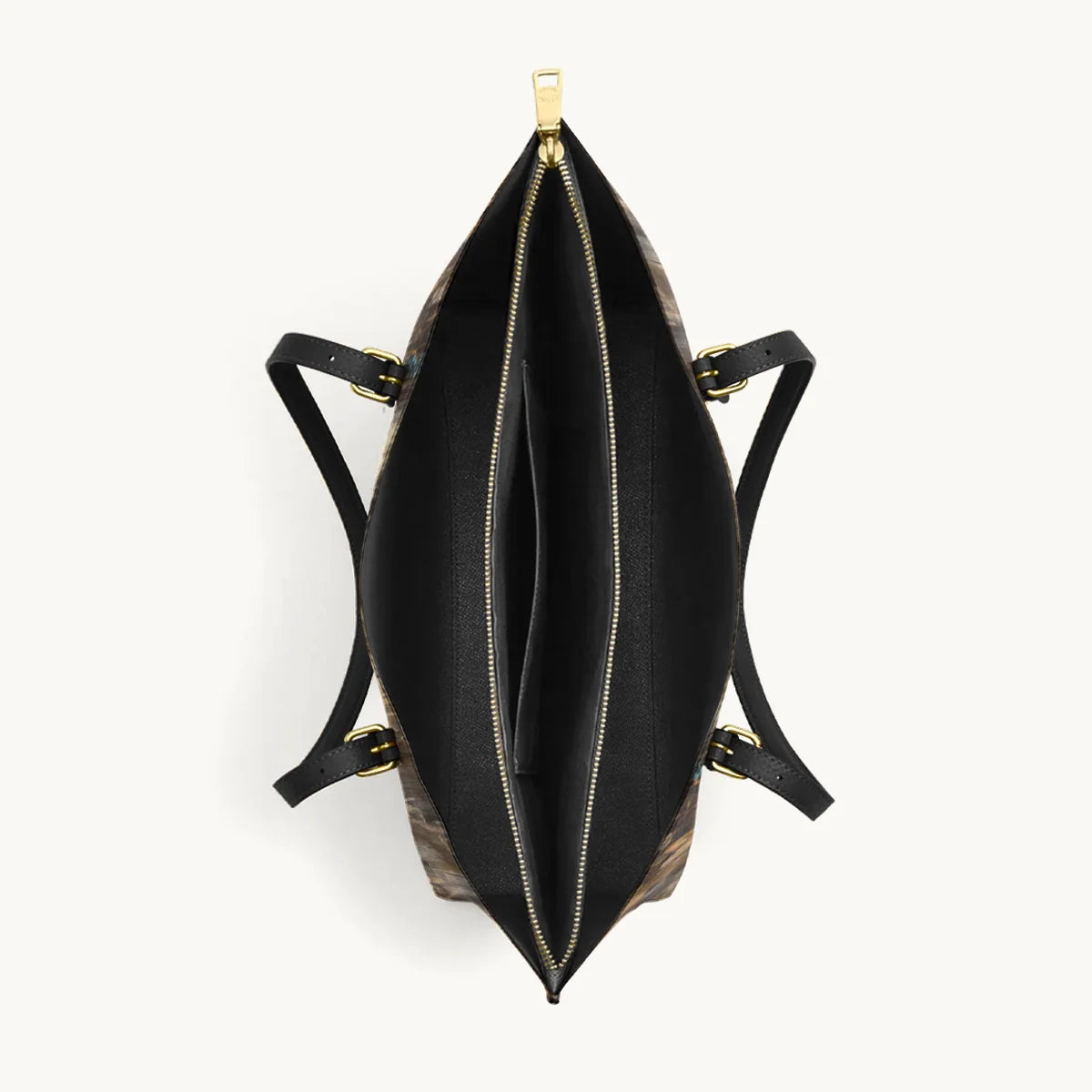  Sunflower Horseheart Leather Tote Bag