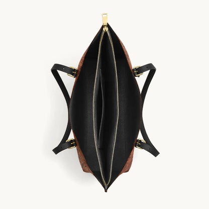  Sunflower Horse Grace Leather Tote Bag