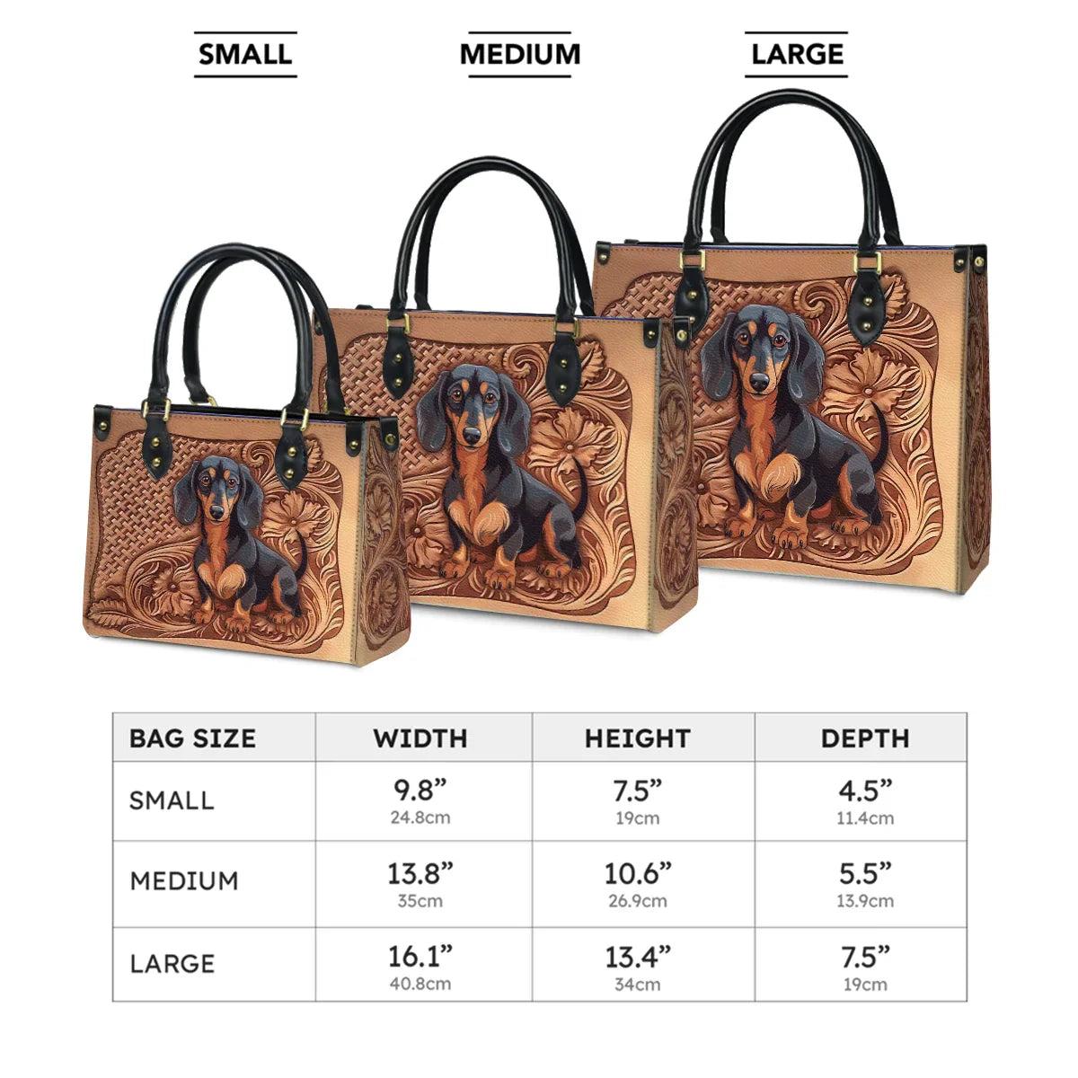  Leather Bag Dachshund Strength
